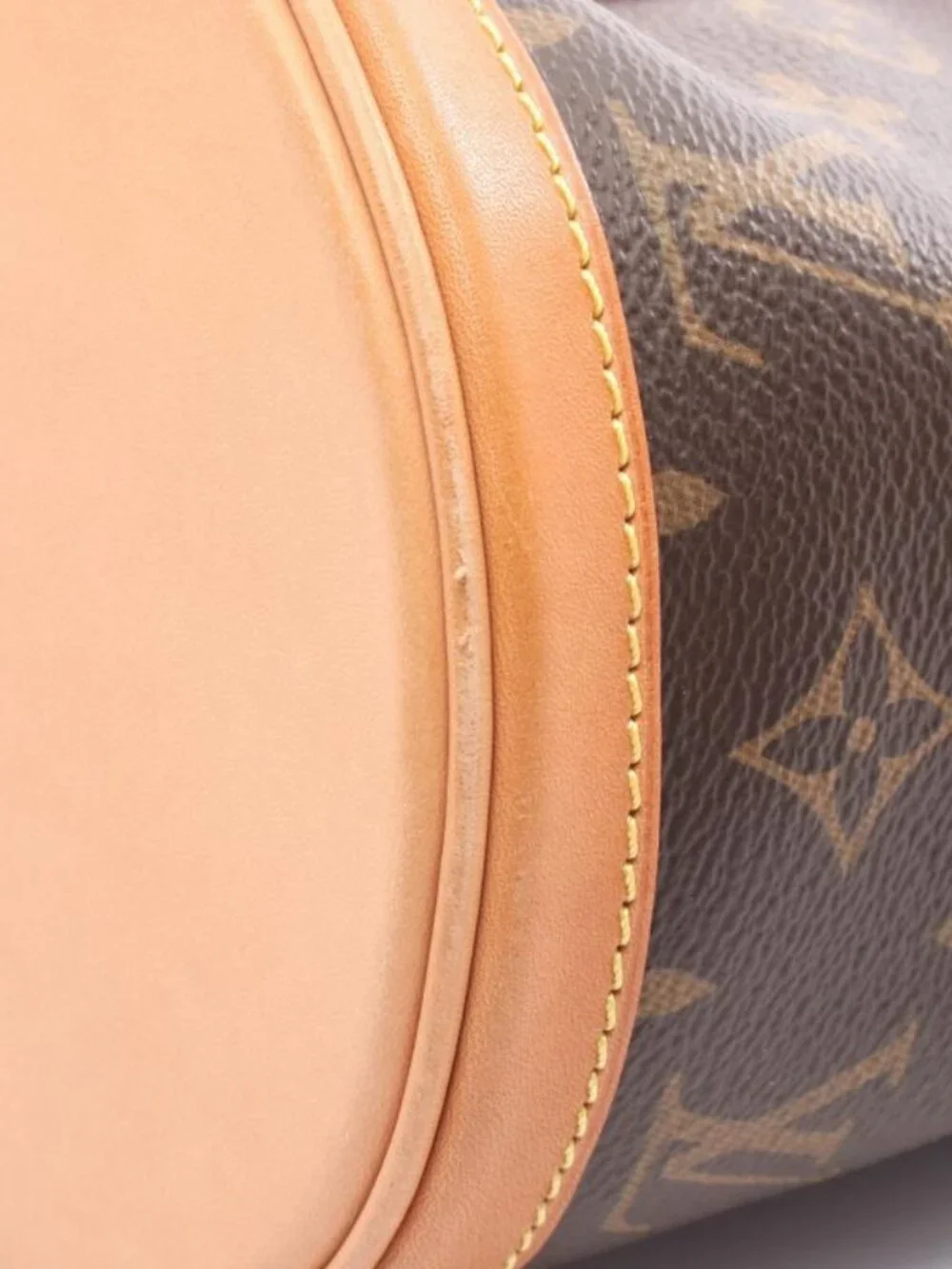 Louis Vuitton Handbag Duffle Canvas Leather - Picture 7 of 10